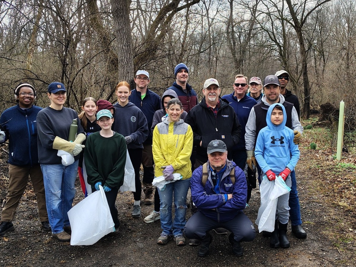 Brothers Kick Off Volunteering with Stream Cleanup